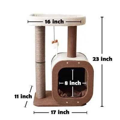 Catry Cat Tower Sizing Chart