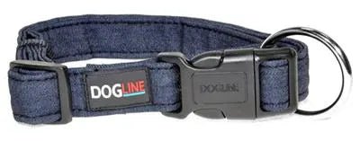 Dogline Denim Flat Collars - PremiumPetsPlus