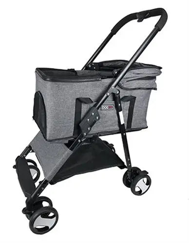 Dogline Executive Pet Stroller + Removable Cradle - PremiumPetsPlus