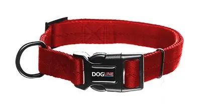 Dogline Nylon Flat Collar - PremiumPetsPlus