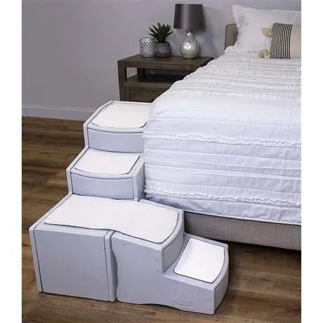 Easy Step Bed Stair - Essential Grey - PremiumPetsPlus