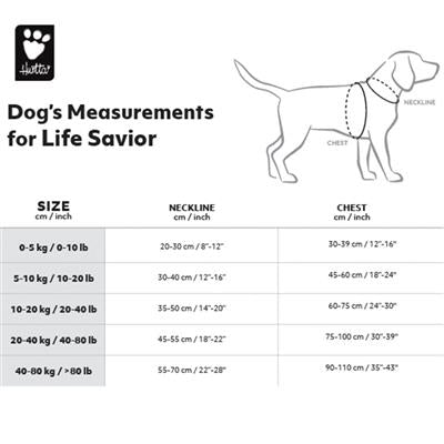 Hurtta Life Savior ECO, Dog Life Vest/Jacket ECO