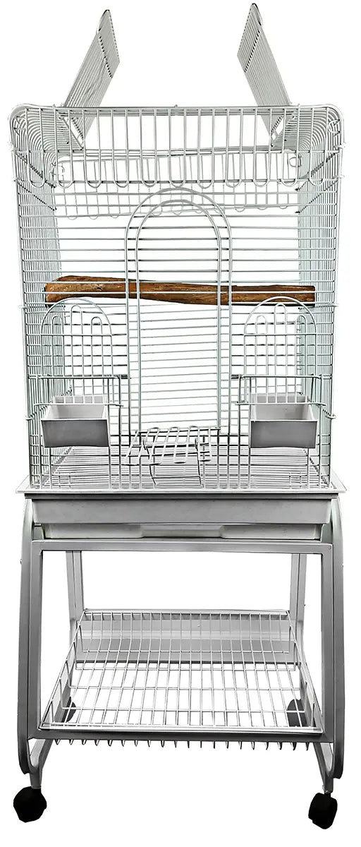 22"x18"x62" Open FlatTop Cage with Plastic Base - PremiumPetsPlus